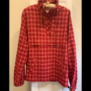 Vtg Norton Studio Pullover Quarter Zip unlined jacket